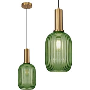 Hängelampe glas green APP459-1CP