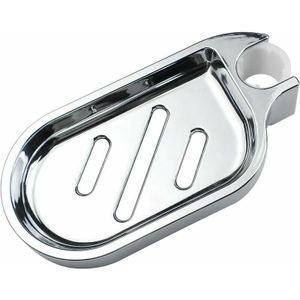 Alovez - Seifenschale für Duschstange 22mm, Kunststoff Duschseifenschale, Duschseifenhalter