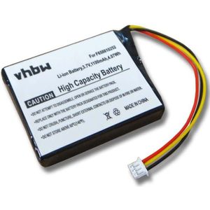 Vhbw - 1x Akku kompatibel mit TomTom One 4K00.100, 4N00.004, 3rd Edition dach, 4N00.004.2 gps Navigation Navi (1100 mAh, 3,7 v, Li-Ion)