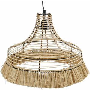 Decke in Jute Metall 45x45x36 Natural Jute Metall Multicolor -Farbmaterialfamiliendecke und Wände Details