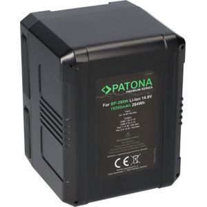 Patona - Premium Akku V-Mount 284Wh kompatibel Sony BP280W dsr 250P 600P