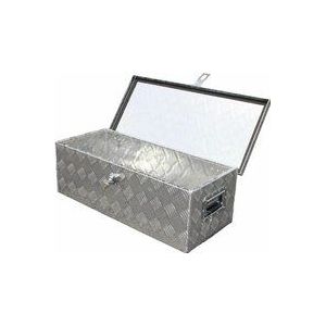 NETTB-18 Werkzeugkoffer alu, Aufbewahrungsbox Aluminium-Transportbox für Fahrzeug 76x33x25cm 60 Liter - Bc-elec