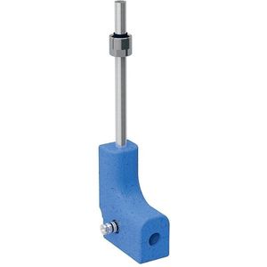 Geberit Mepla Metallrohr-Anschluss-T-Stück m. Dämmbox u. Anschlussverschraubung für Eurokonus aus Messing/Kupfer D 20mm