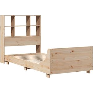 Massivholzbett ohne Matratze 100x200 cm Kiefernholz Vidaxl