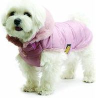 Fashion Dog Hunde-Steppmantel für Malteser - Rosa - 33 cm