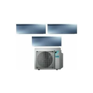 Bluevolution Trial Split Inverter Klimagerät Serie Emura Silver Iii 7+7+18 Mit 3mxm68n R-32 Wi-Fi Integrated 7000+7000+18000 Farbe Silber