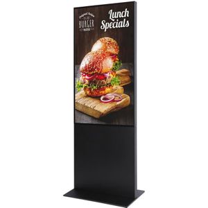 Smart Line Digitale Infotstele mit Samsung-Bildschirm - 55 Zoll - Schwarz - Showdown Displays