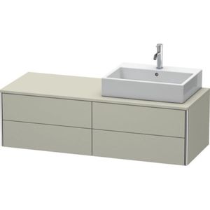 Duravit - XSquare Waschtischunterbau wandhängend 140,0 x 54,8 cm, 4