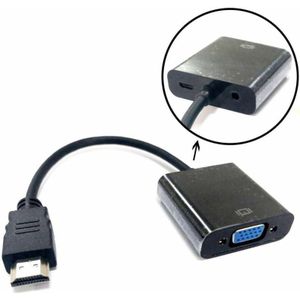 Microconnect - Hdmi - vga m/f hdmi vga Schwarz - Kabeladapter (hdmi, vga, Männlich/Buchse, Schwarz, 1920 x 1200 Pixel)