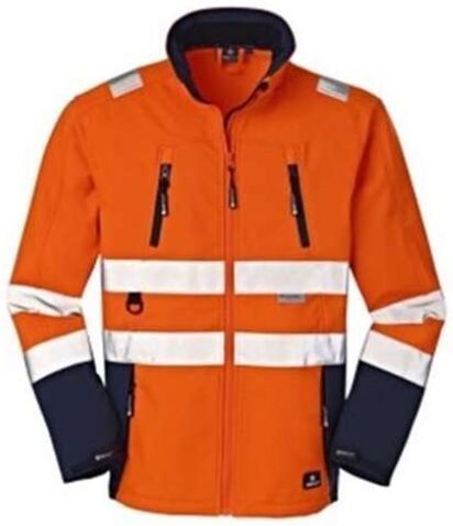 4PROTECT® Warnschutz-Softshelljacke pittsburgh leuchtgelb/navy 3476S 100% Polye