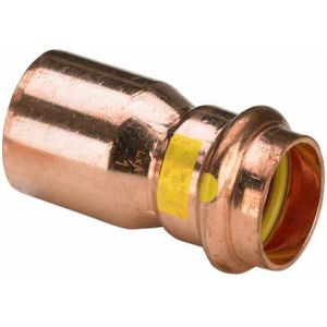 Viega Reduzierstück mit SC Profipress G 2615.1 für Gas in 18x15mm Kupfer, 346553