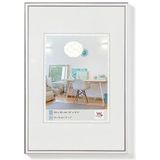 Design KV824S New Lifestyle, Kunststoffrahmen, 18 x 24 cm, Silber, Packung mit 1 Stück - Walther