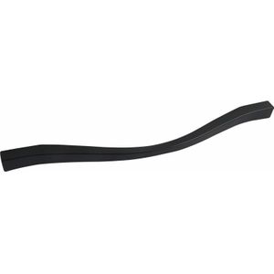 Möbelgriff Fluid Schubladengriff la 192/244 mm, b 236 mm, zn schwarz matt