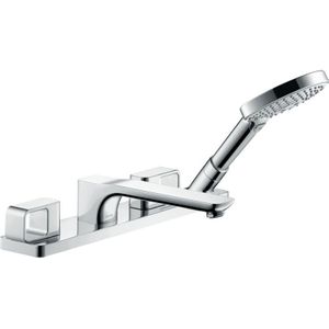 Axor Urquiola 4-Loch Fliesenrandarmatur, Ausladung - Hansgrohe