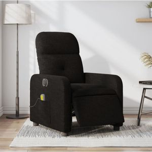 Vidaxl - Massagesessel Elektrisch Schwarz Stoff