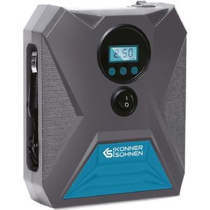 Könner&söhnen - Luftkompressor ks P10, Leistung 120 w, Max. Luftmenge 150 Psi, Füllgeschwindigkeit 25 l/min, Kabellänge 3 m, Automatische