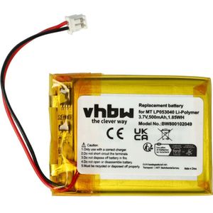 vhbw 1x Akku kompatibel mit iDect X2i, X2d, X2di, M2, X2, M1 schnurlos Festnetz Telefon (600 mAh, 3,7 V, Li-Polymer)