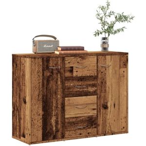 Torana - Sideboard Altholz-Optik 88x30x64 cm Holzwerkstoff