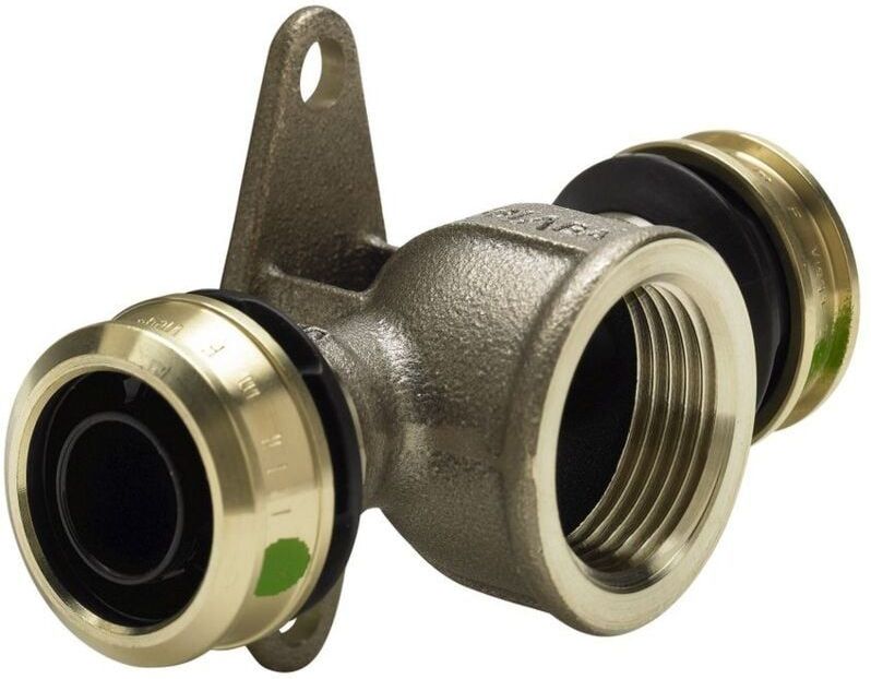 T-Stück mit sc Raxofix 5325.8 in 20mmxRp1/2x20mm Siliziumbronze - Viega