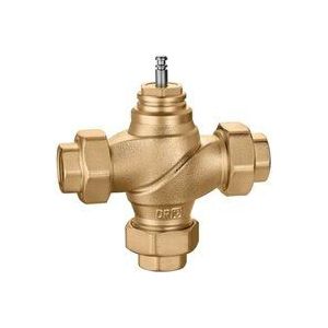 Drei-Wege-Regelventil, Gewinde, Durchgang. DN 40, Anschluss Rp 1 1/2" Caleffi 636810 1 1/2" - 40