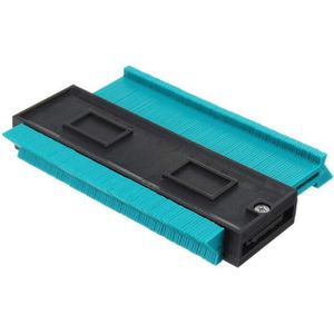 Inch Interlocking Form Contour Duplicator Profile Gauge Tile Laminate Tile Edge Woodworking Gauge-Blue