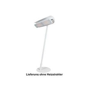 Heatscope Free Ständer für Heizstrahler Vision 2200 Watt schwarz/weiß/Holzoptik weiß/Verbindungsholm weiß