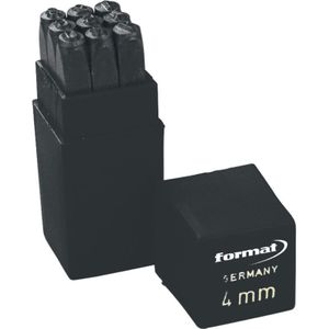 Schlagzahlensatz 4mm Schrifthöhe - Format