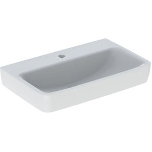 Renova Compact Waschtisch, 650x370mm, mit Hahnloch, ohne - Geberit