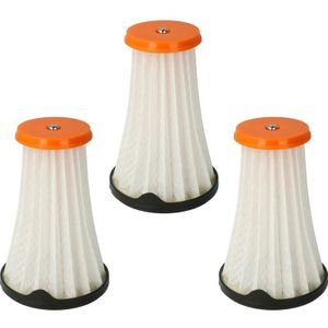 3x Lamellenfilter Innenfilter kompatibel mit aeg Ergorapido CX7-2 Nass-/ Trockensauger - Vhbw