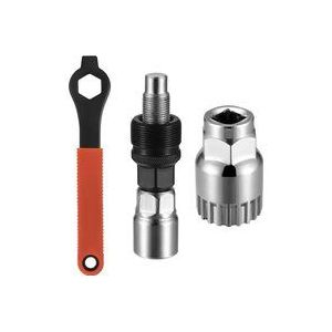 Fahrrad-Tretlager-Entferner, Fahrradreparaturwerkzeug, MTB-Tretlager-Entferner, mit 16-mm-Schraubenschlüssel,