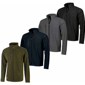 U-power - Fleece-Sweatshirts mit Warm-Reißverschluss - m - Blau
