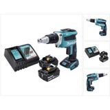 Makita - dfs 452 rt Akku Schnellbauschrauber 18 v Brushless + 2x Akku 5,0 Ah + Ladegerät