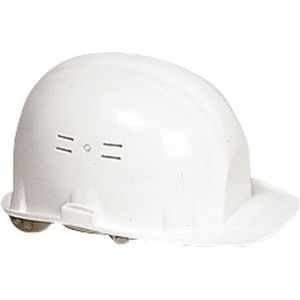 Verstellbarer weißer Bauhelm