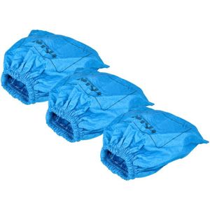 vhbw 3x Textilfilter kompatibel mit Thomas Super Power Boy 1218, 931 SL Staubsauger, Nass-/Trockensauger - Stoffbeutel, Abwaschbar Blau