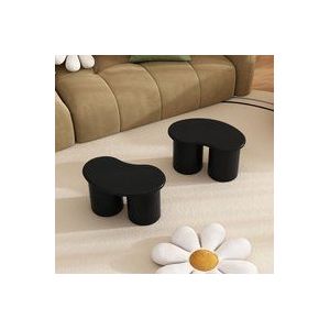 Okwish - Unregulierte Bank, 2 kleine Haken, 164224,5 cm, Unregulierte Bank Couchtisch Schwarzer