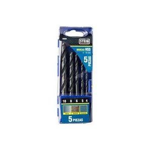 HSS-Steinbohrer-Set 4 bis 10 mm din 338 5-teilig
