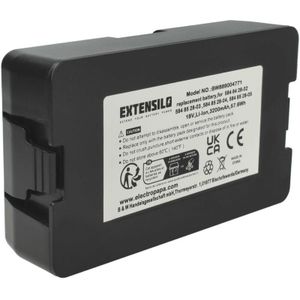 Extensilo - Akku kompatibel mit McCulloch rob 800, S400, 500, 600 Rasenroboter (3,2Ah, 18V, Li-Ion)
