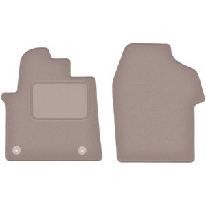 Beige Veloursmatten für: Citroen Jumpy III Kastenwagen (2018-)