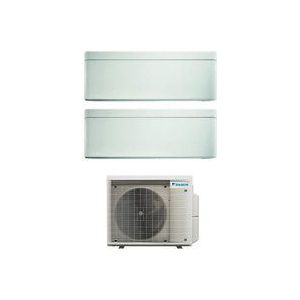 Bluevolution Dual Split Inverter Klimagerät Serie Stylish White 9+12 Mit 2mxm50a R-32 Wi-Fi Integrated 9000+12000 Farbe Weiß Italienische Garantie