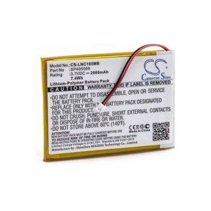 Vhbw - Akku kompatibel mit Luvion Prestige Touch Babyphone Babytalker (2000mAh, 3,7V, Li-Polymer)
