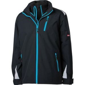 3-in-1Jacke 24, schw./türkis,Gr.M - Fortis