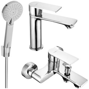 Royo R40 Badewannenset, Chrom - 72203R40-00 - Mexen