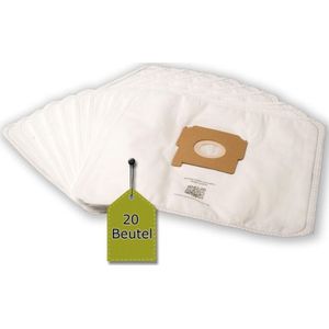 20 Staubsaugerbeutel kompatibel mit Zelmer Duo Plus + 2 Mikro-Filter