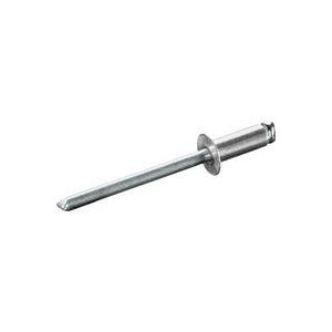 500 x Blindnieten Aluminium / Stahl (ø x l) 4,8 x 20,0 mm mit Senkkopf ISO15978 - Senkkopf Nieten - Popnieten - standard - Goebel