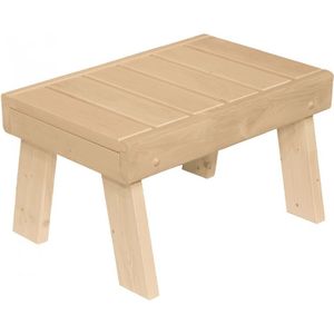 Schemel Saunahocker Sauna-Tritthocker Holz Hocker Erle einstufig - Harvia