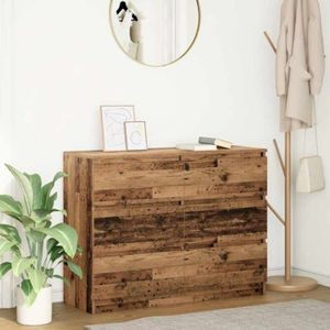 Torana - Sideboard Altholz-Optik 100x35x76 cm Holzwerkstoff