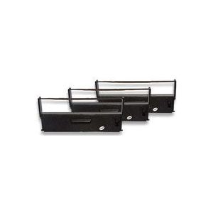 Vhbw - 3x Farbband Schriftband kompatibel mit Epson tm-u 930, tm-u 925, tm-u 930 Series, tm-u 930 ii Nadeldrucker, Bondrucker - Schwarz
