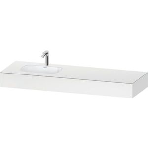 Duravit - Qatego Einbauwaschtisch mit Konsole, 1600x550x170mm,