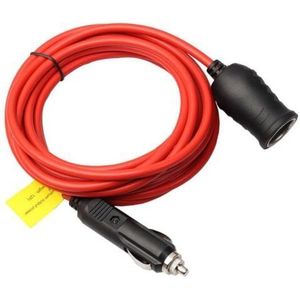 SNQ - 12 v 24 v 10 a Verlängerungskabel für Zigarettenanzünder im Auto, 3,6/1,5 m, Steckdosen-Ladekabel, Fem-Steckdose, Autozubehör, 3,6 Meter