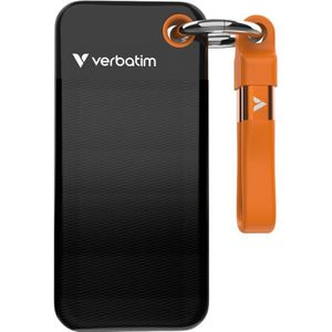 Pocket ssd usb 3.2 Gen 2 1TB Black/Orange - Verbatim